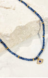 Evil Eye stone beaded necklace