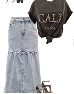 Cali coco Crystal Tshirt