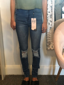 indigo skinny Jeans