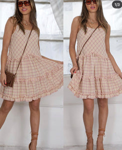 swing Check dress