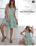 swing Check dress