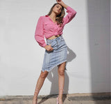 Refuge Denim skirt