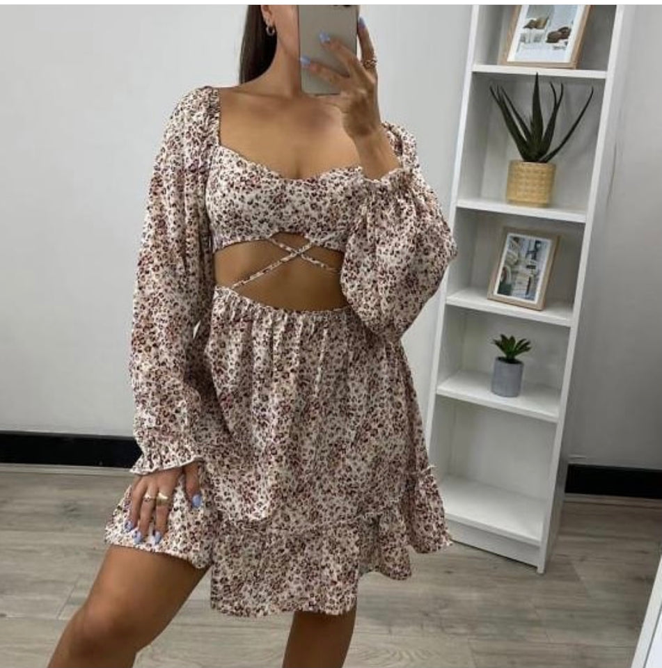 Lola Leopard dress