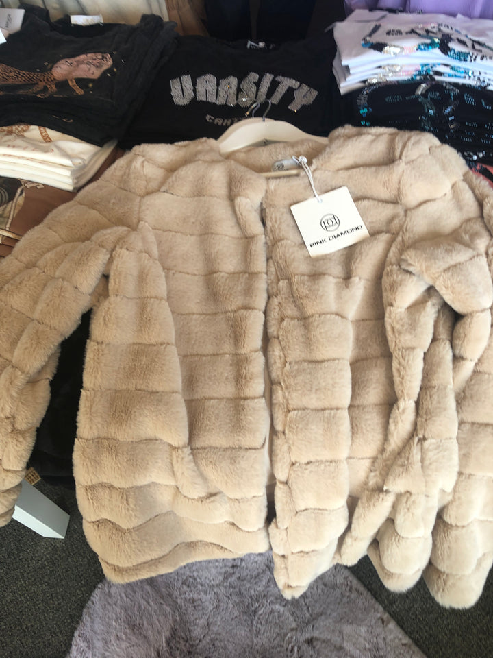 Fur midi Jacket