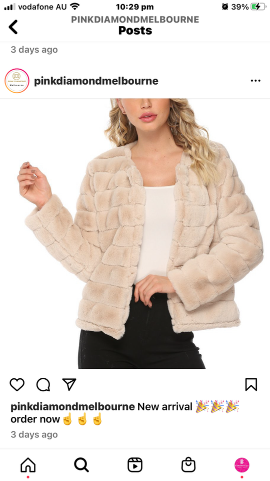 Fur midi Jacket