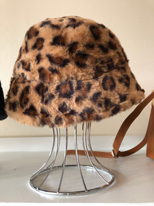 Bucket hat fax fur