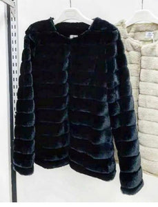 Fur midi Jacket