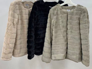 Fur midi Jacket