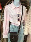 Pink detailed shirt